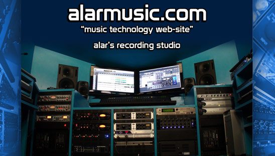Alar Music Company Myspace Design