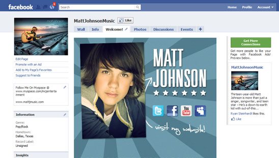 Matt Johnson FBML Facebook Design
