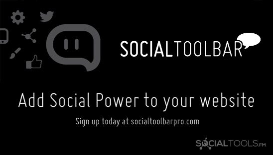 social toolbar for websites