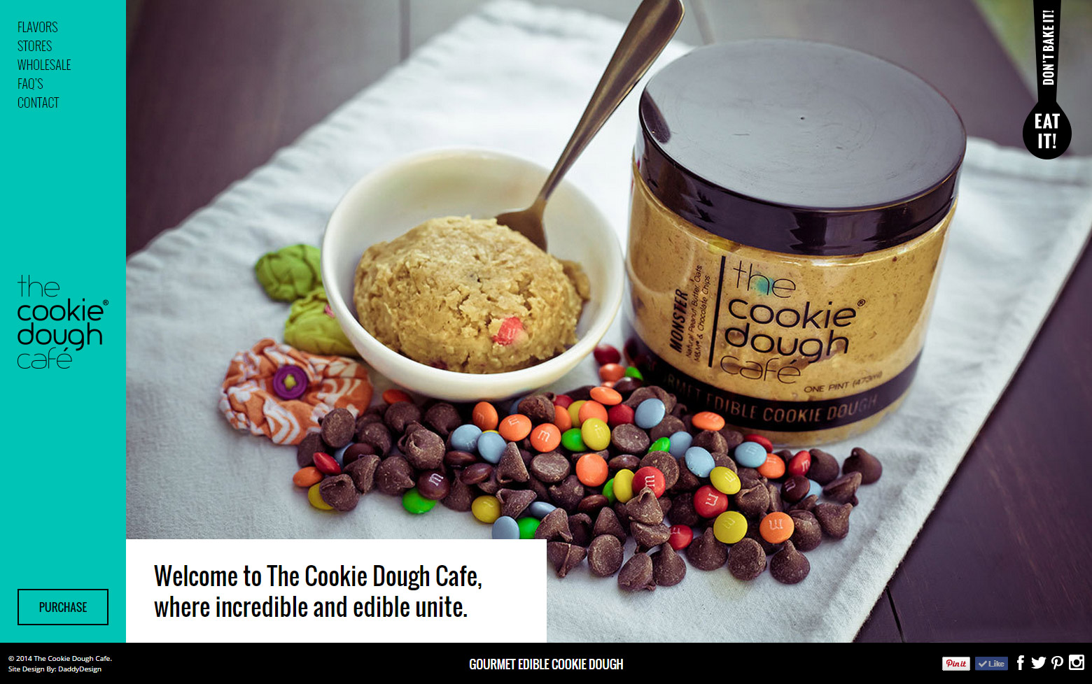 Gourmet Edible Cookie Dough