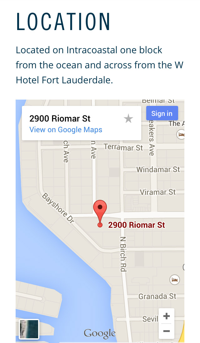 Embedded Responsive Google Map